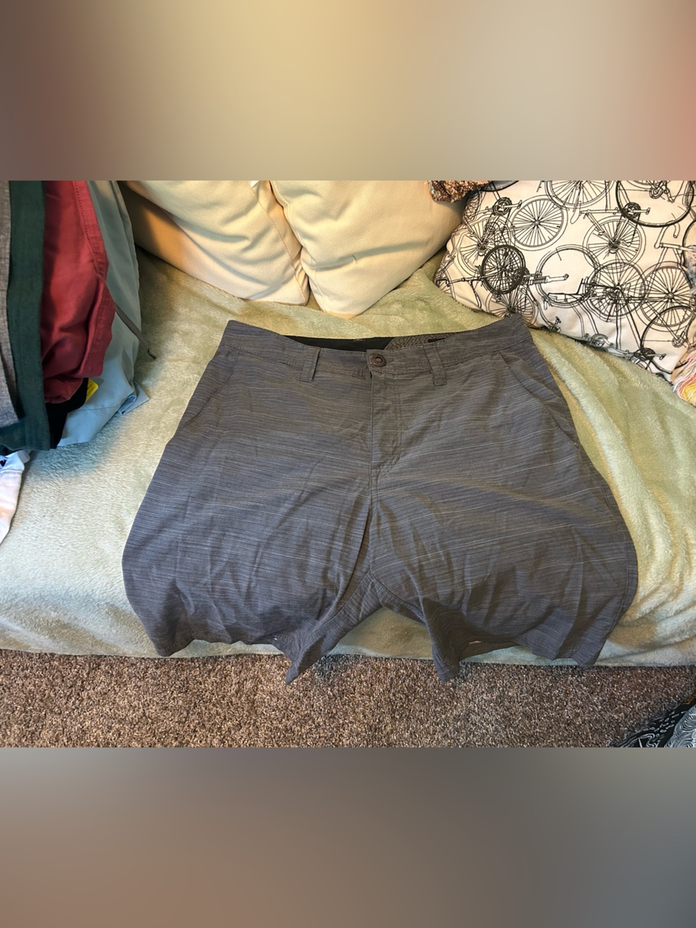 Volcom Gray Men's Athletic Shorts